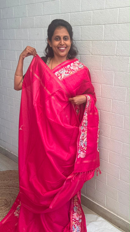 Blended Tussar Parsi Gara