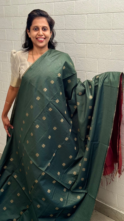 Chanderi Butta Saree