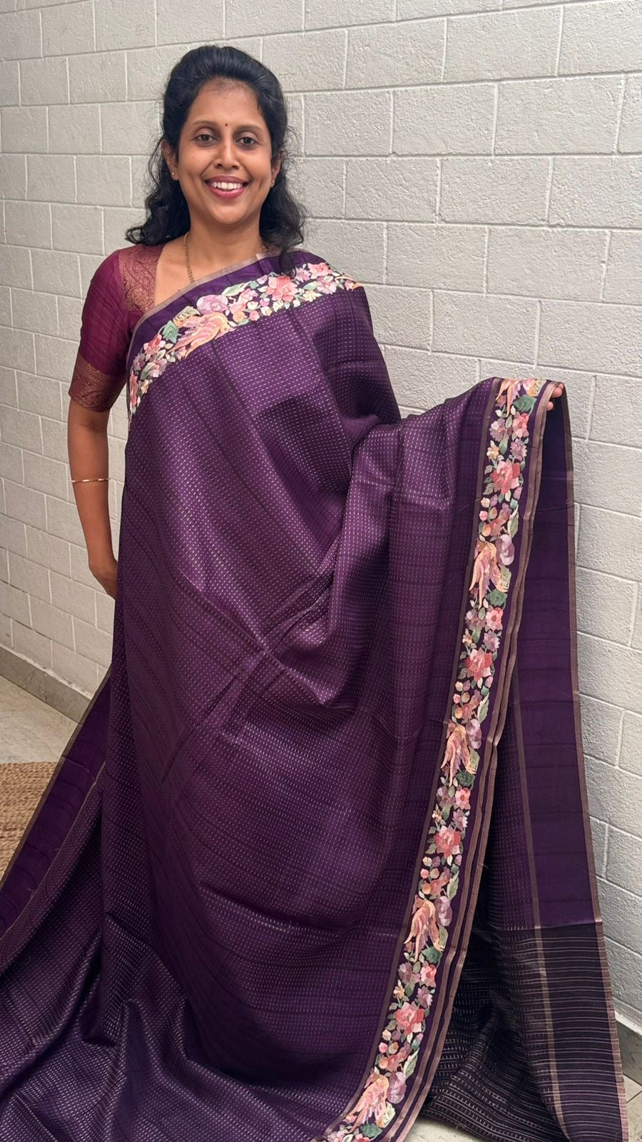 Blended Tussar TB Parsi