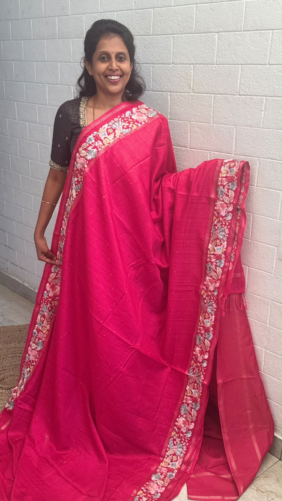 Blended Tussar Parsi Gara