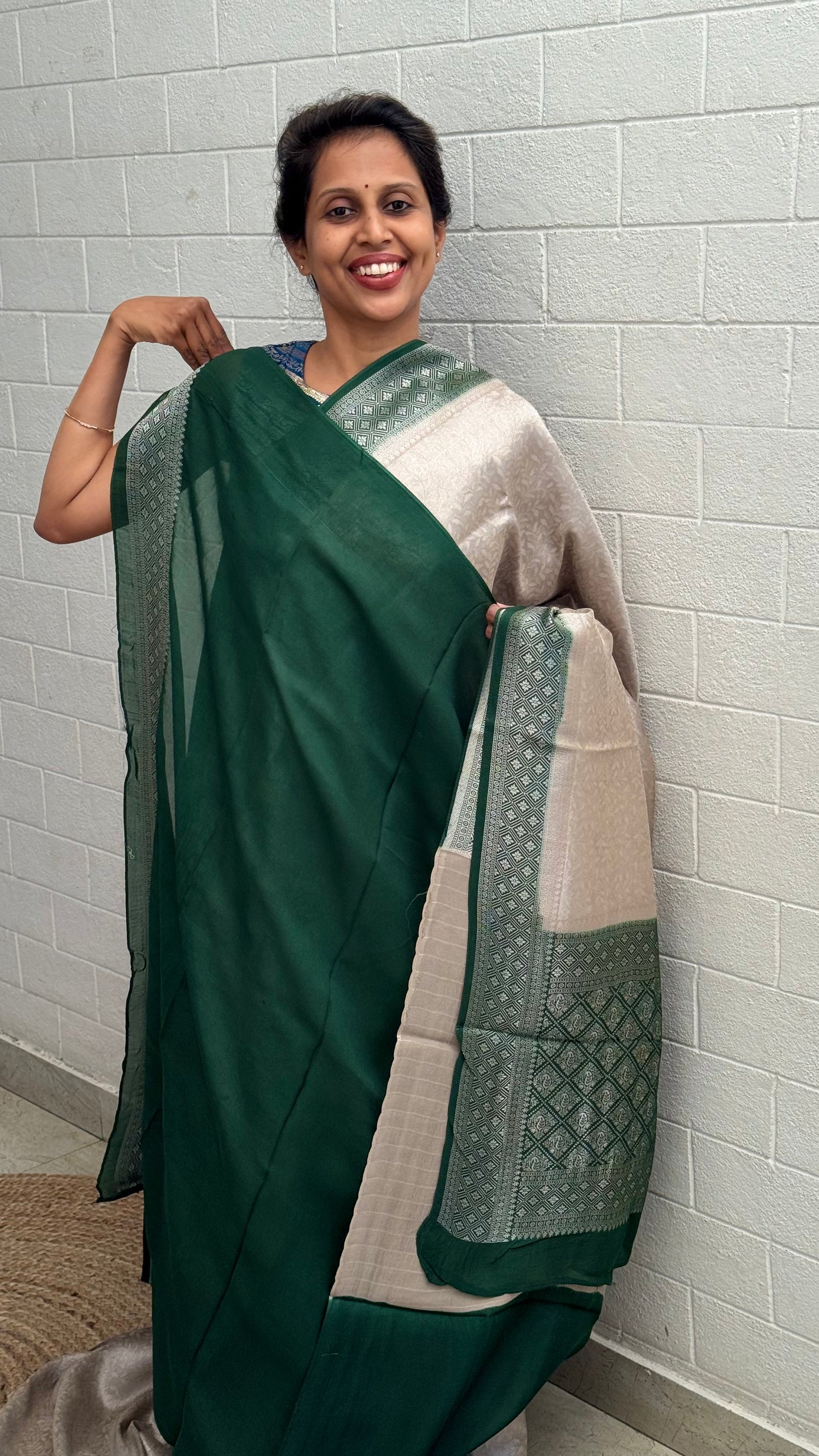 Tissue Brocade Saree
