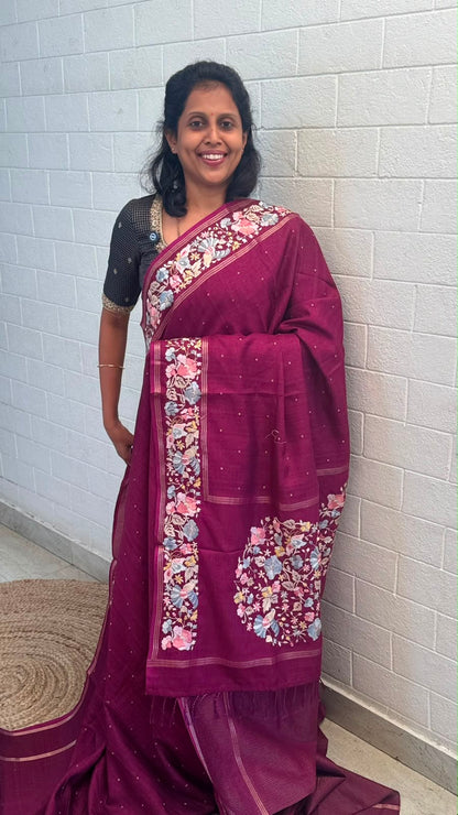 Blended Tussar Parsi Gara
