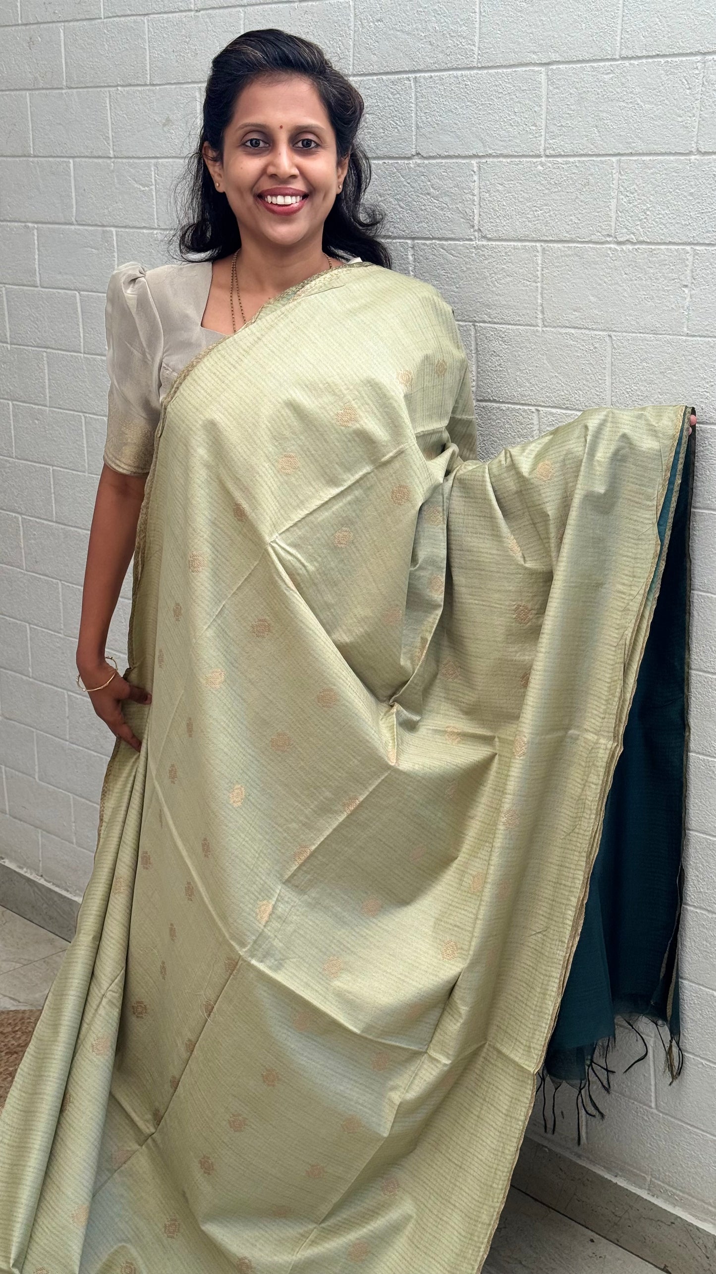 Chanderi Butta Saree