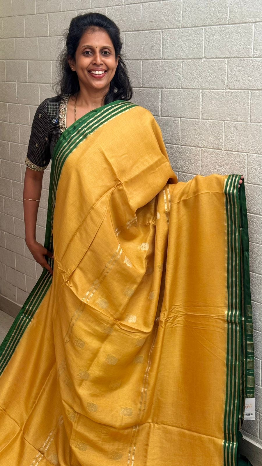 Viscose Gandaberunda Saree