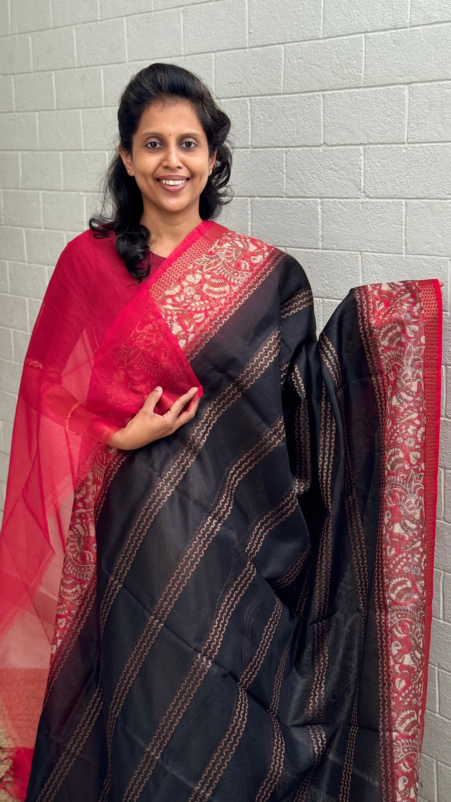 Organza Kalamkari