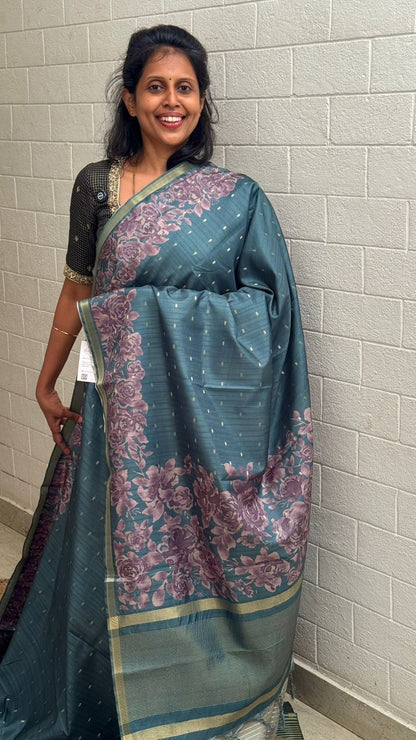 Semi Tussar Saree