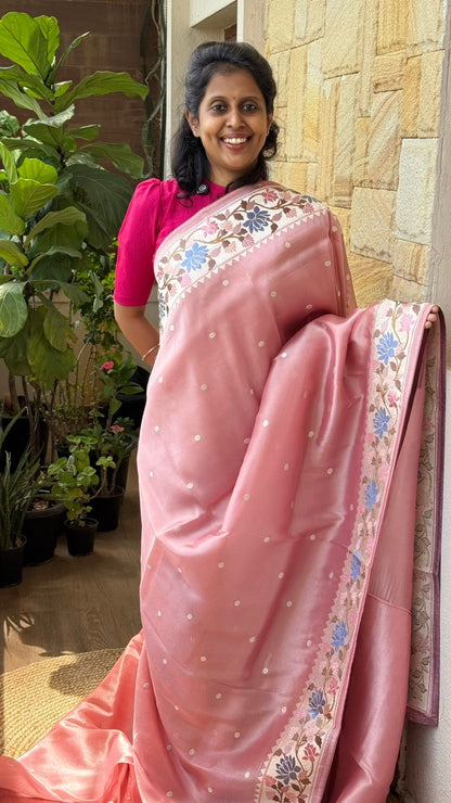 Tissue Floral Embroidered