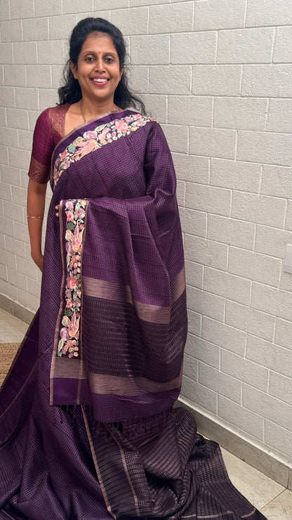 Blended Tussar TB Parsi