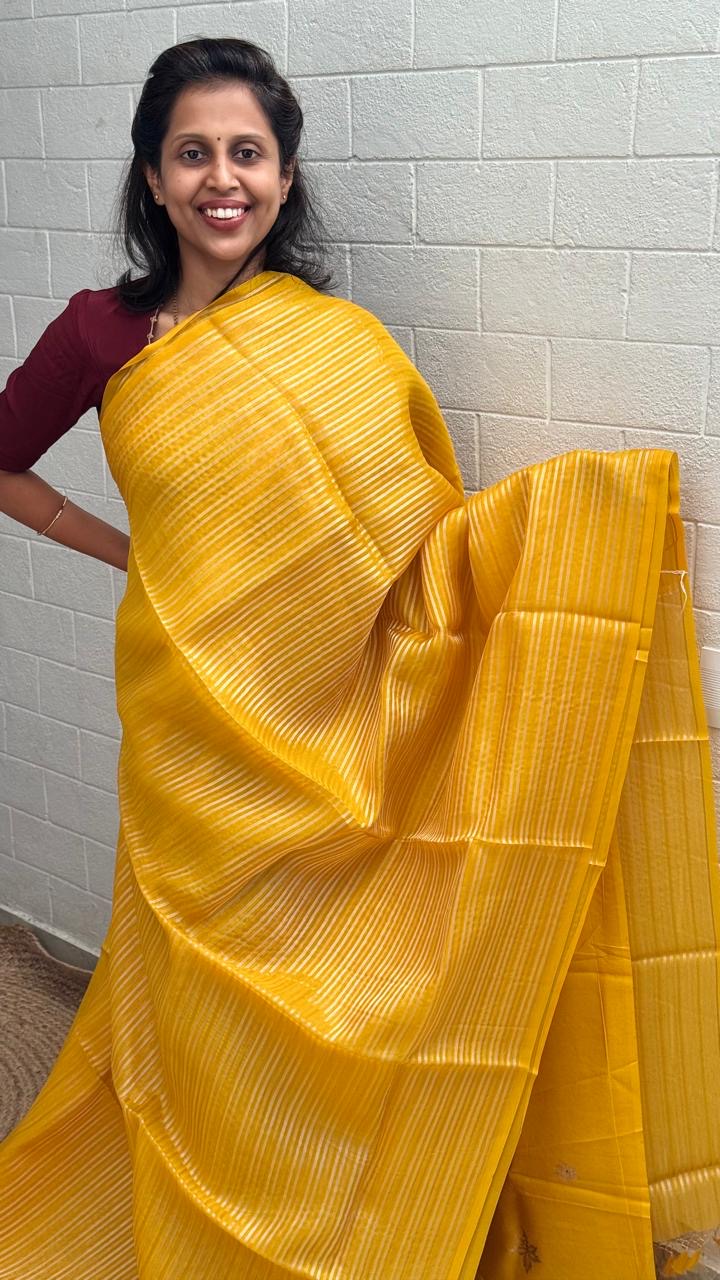 Pure Kora Banaras Saree
