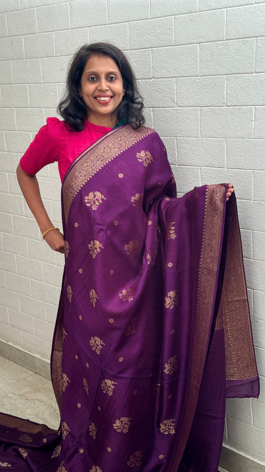 Moonga Tussar Antique