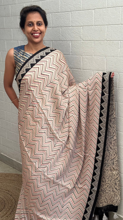 Pure Modal Rich Pallu Saree