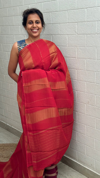 Tissue Chanderi Saree