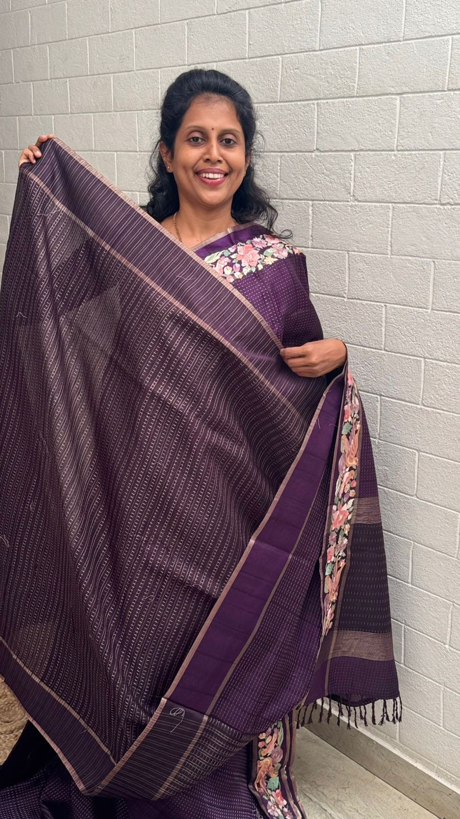 Blended Tussar TB Parsi