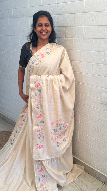 Blended Tussar Parsi Gara