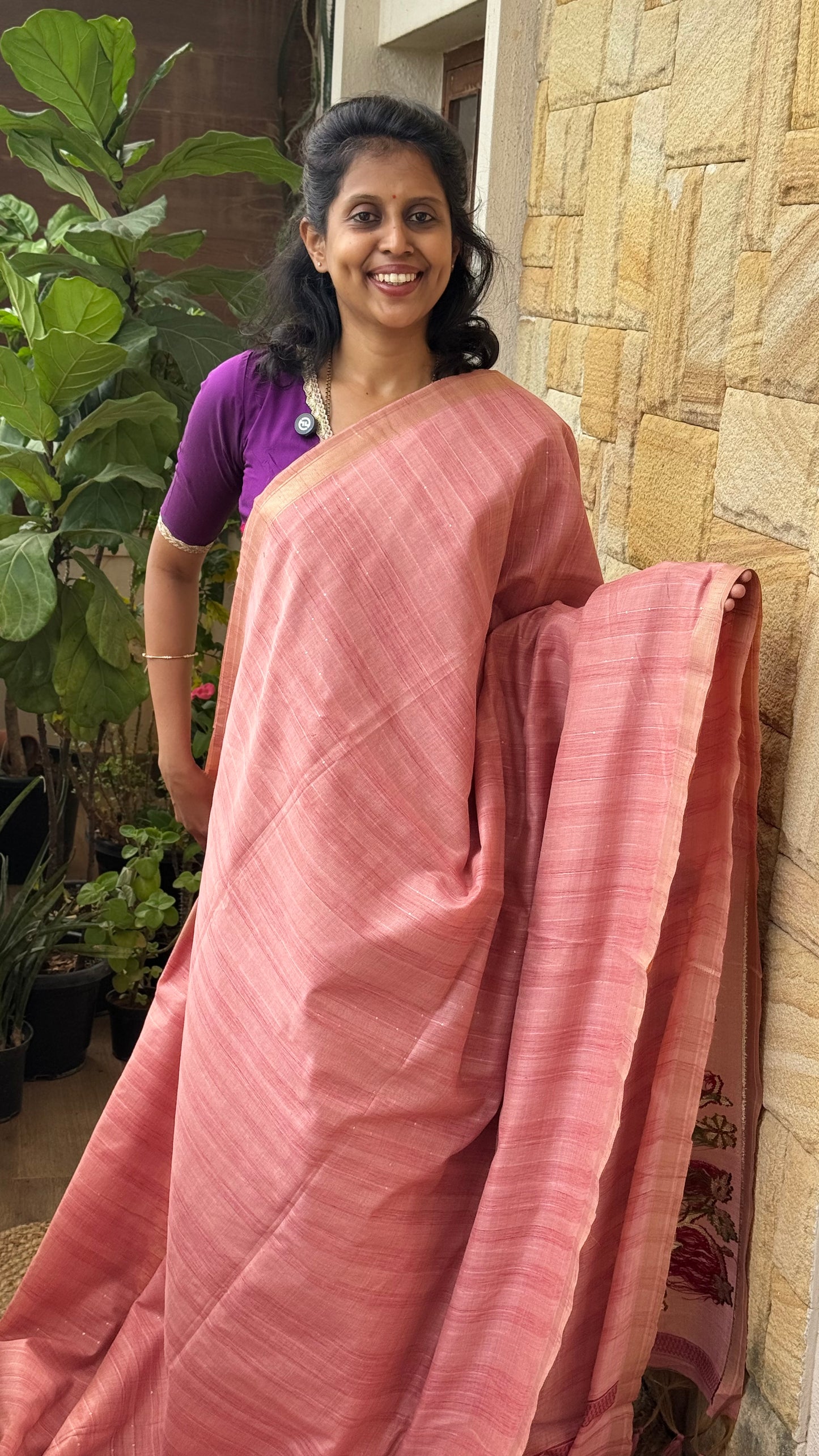 Jamdani Paithani Saree