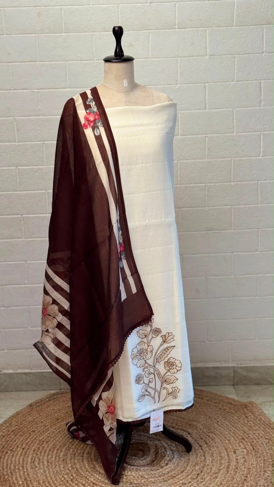 Mul Silk Unstitched Suit