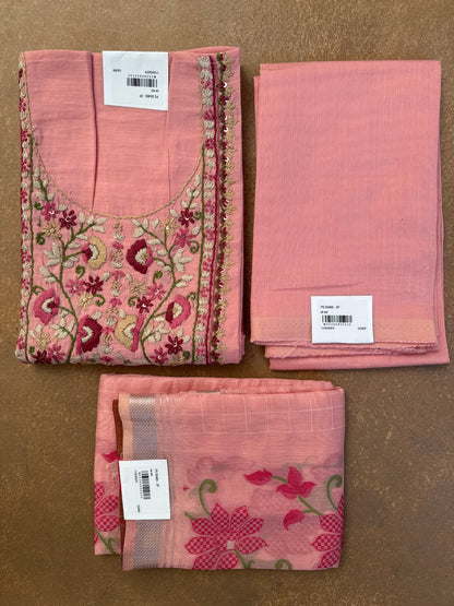 Chanderi Embroidered