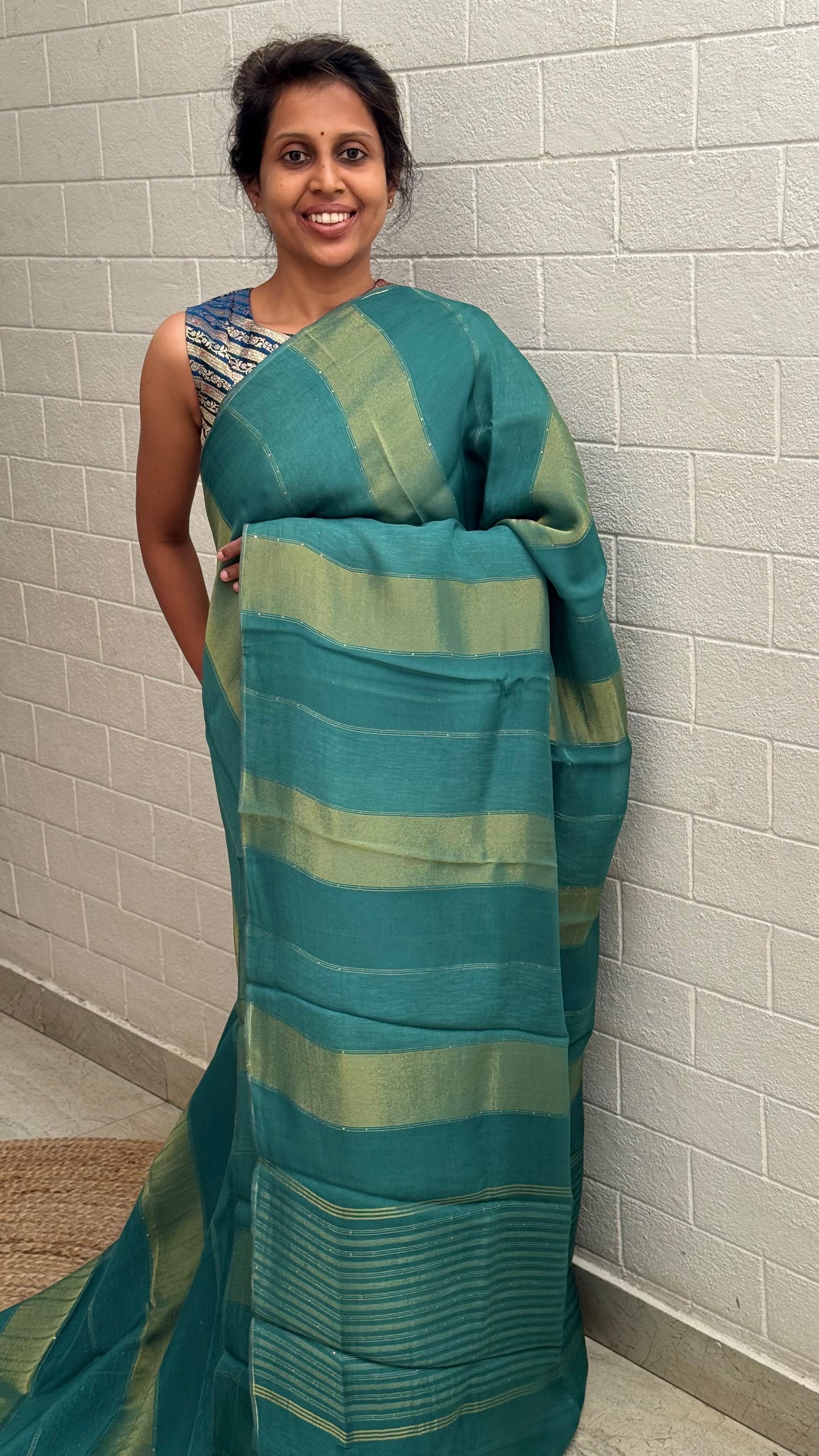 Tissue Chanderi Saree