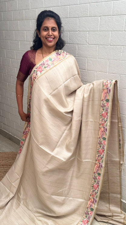 Blended Tussar TB Parsi