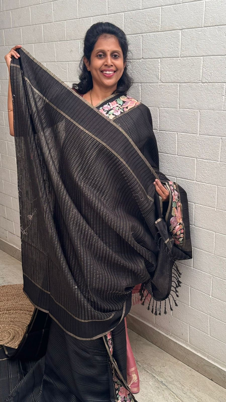 Blended Tussar TB Parsi