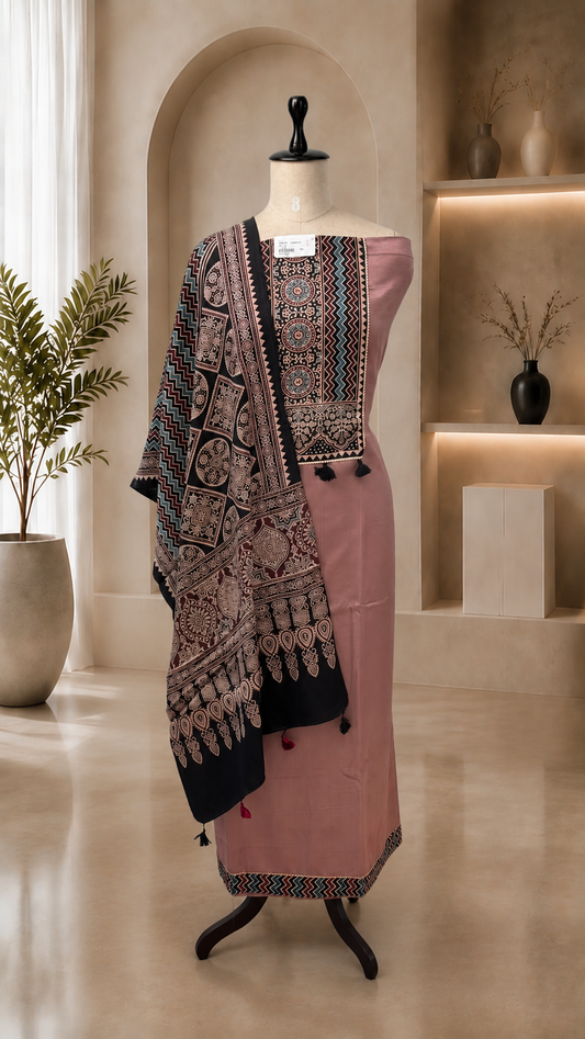 Pure Modal Unstitched Suit