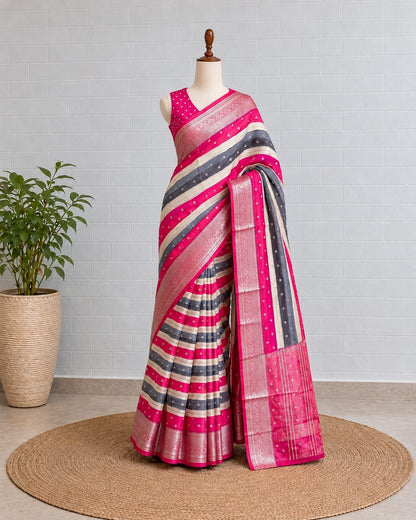 Assam Silk Banarasi Saree