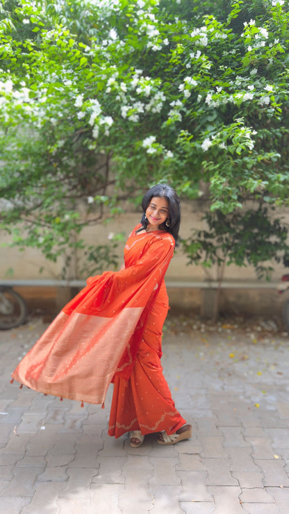 Helen Viscose Orange