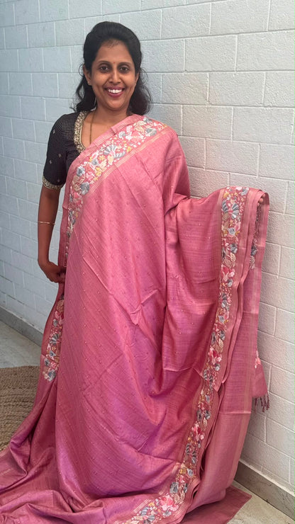 Blended Tussar Parsi Gara