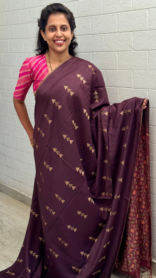 Tussar Print