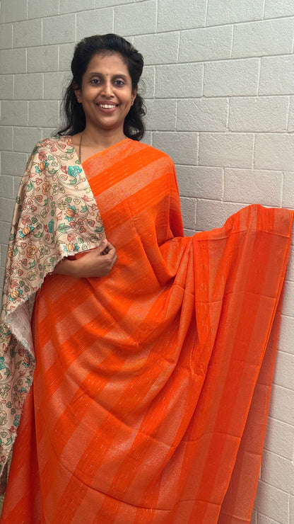 Georgette Kalamkari