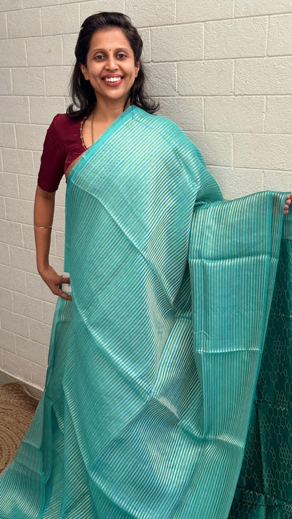 Pure Kora Banaras Saree