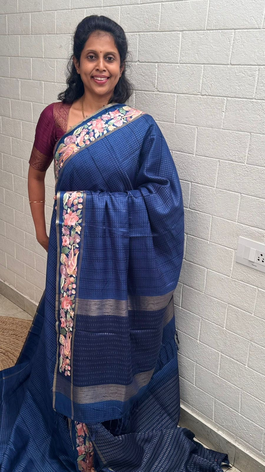 Blended Tussar TB Parsi