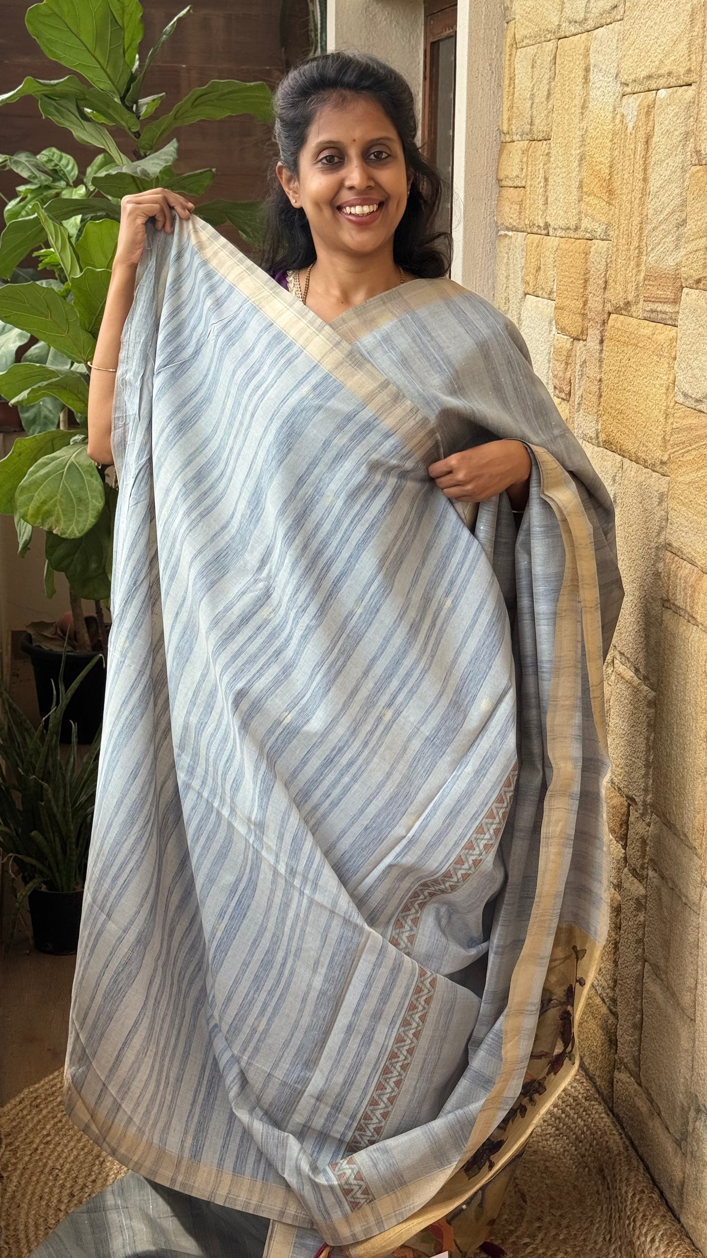 Jamdani Paithani Saree