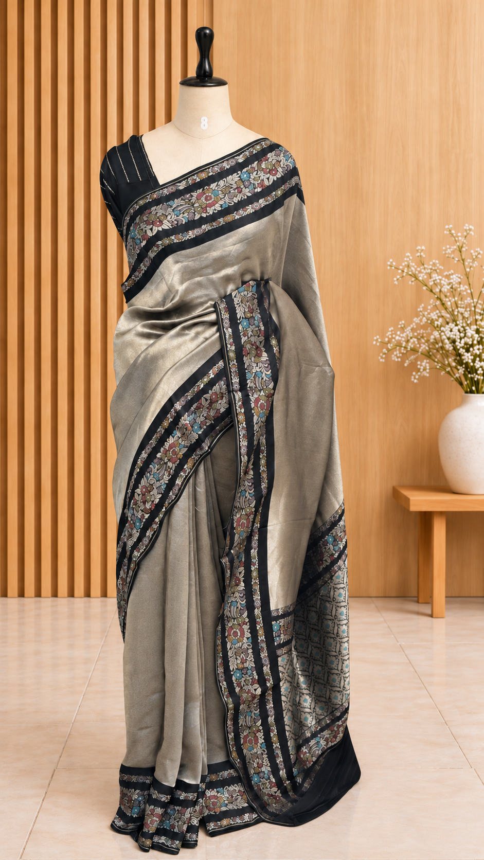 Blended Tissue Brocade Saree
