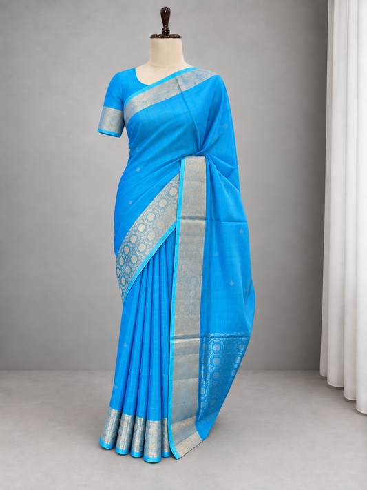 Pure Cotton by Silk Saree
