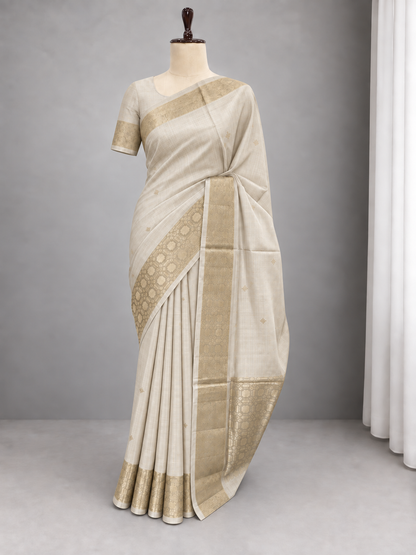 Pure Cotton by Silk Saree