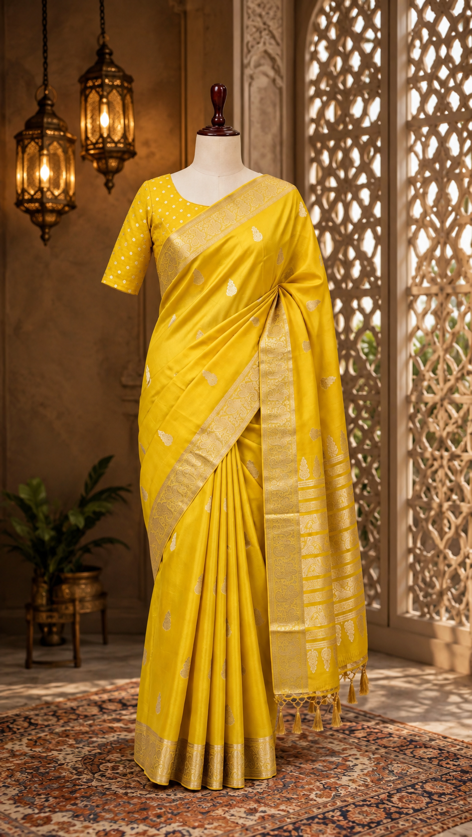 Organza Banaras Saree