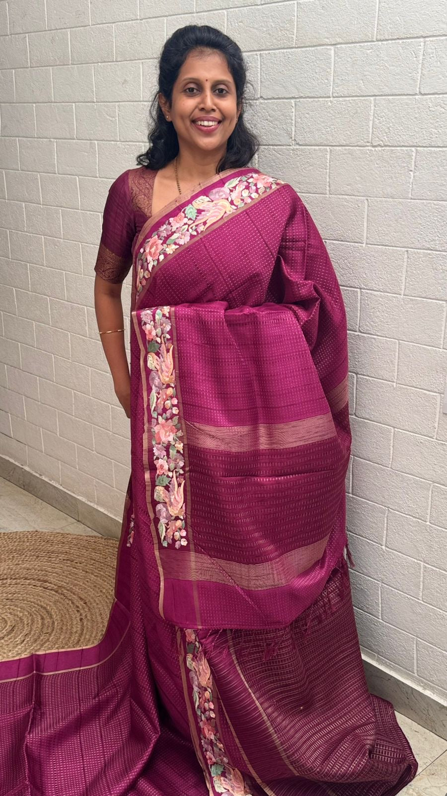 Blended Tussar TB Parsi