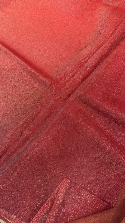 Tissue Line Border Saree