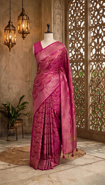 Brocade Silk Banarasi Saree
