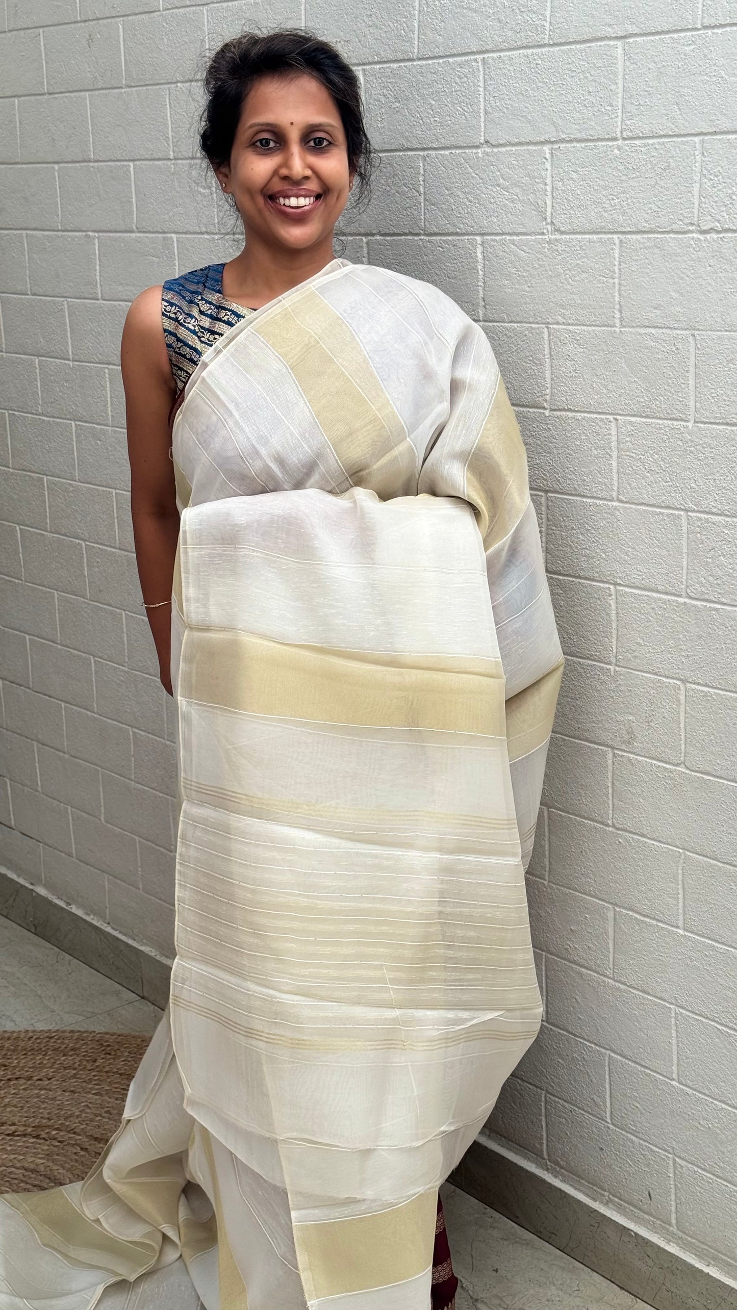 Tissue Chanderi Saree