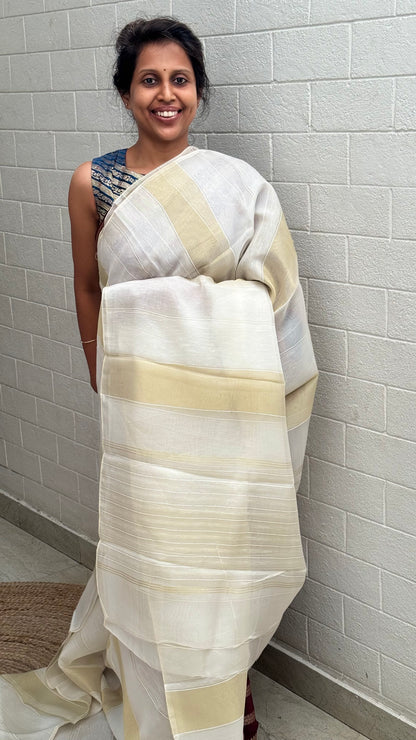 Tissue Chanderi Saree