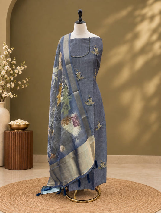 Crush Tissue Unstitched Suit