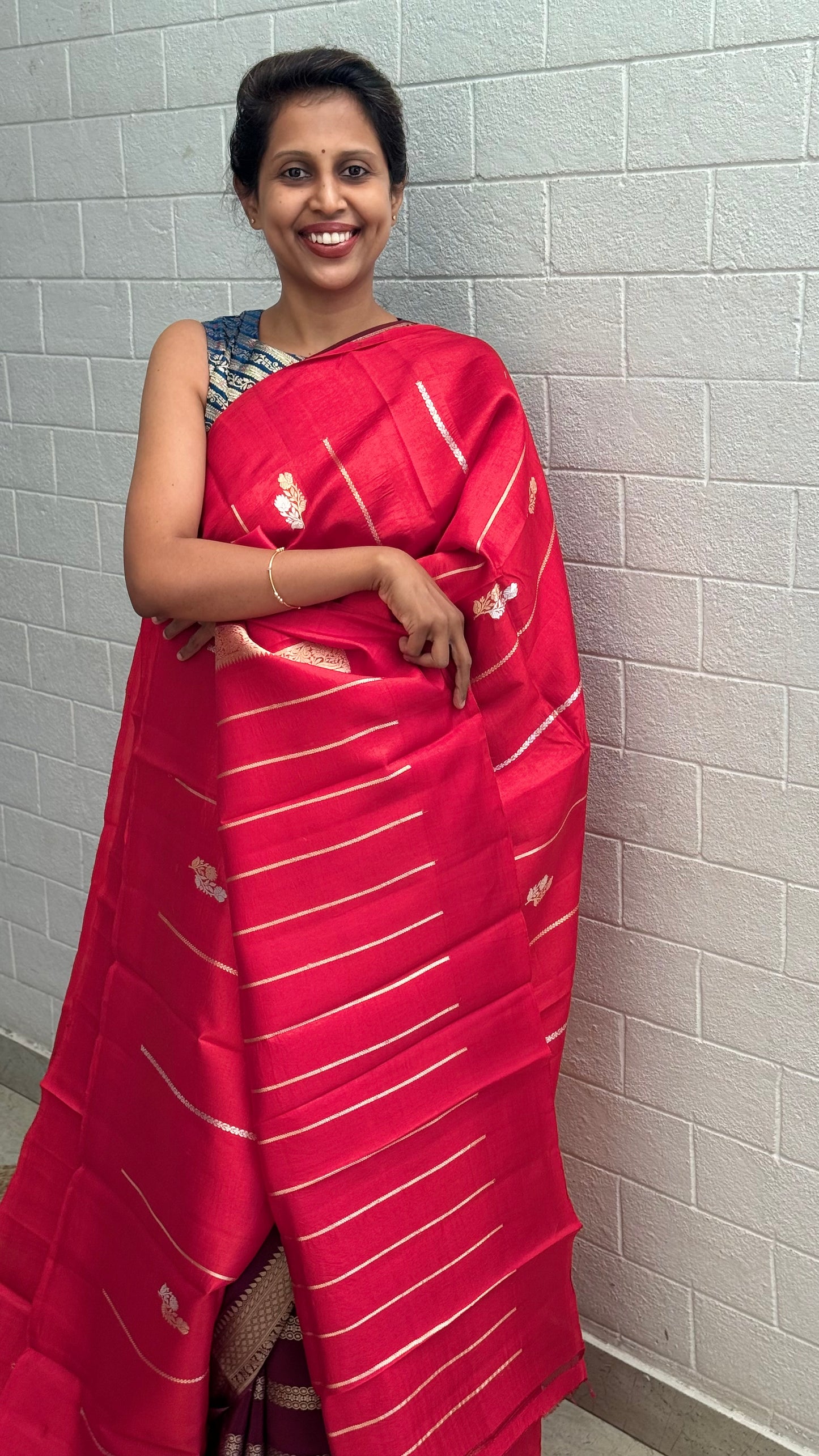 Pure Raw Mango Khatan Silk Saree