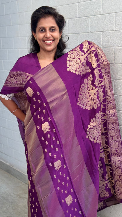 Viscose Pichwai Border