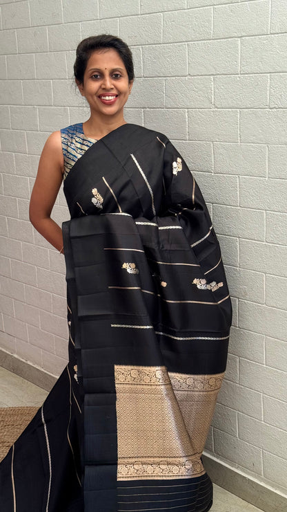 Pure Raw Mango Khatan Silk Saree