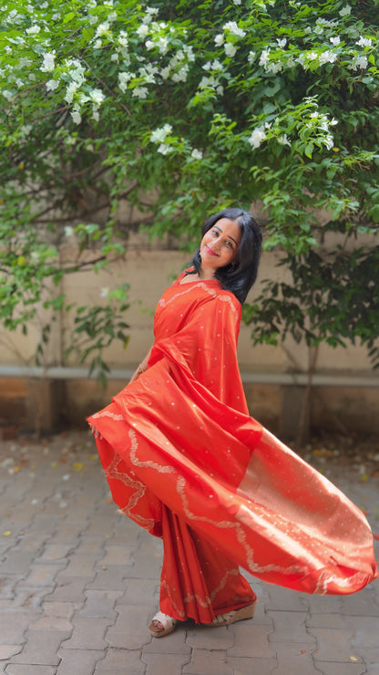 Helen Viscose Orange