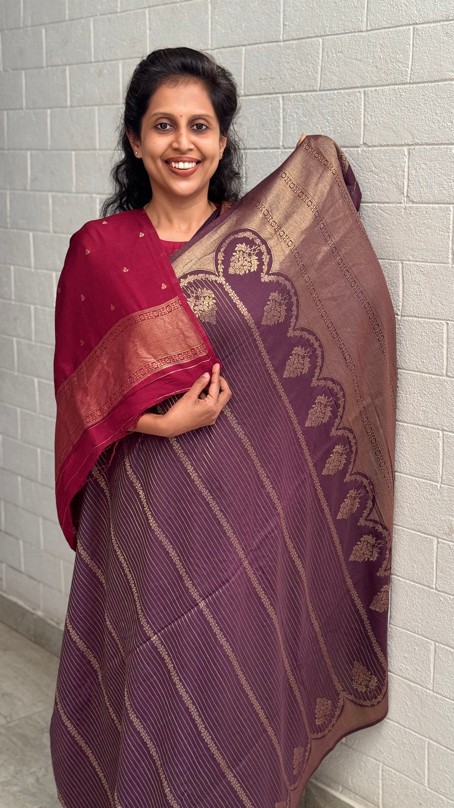 Georgette Contrast