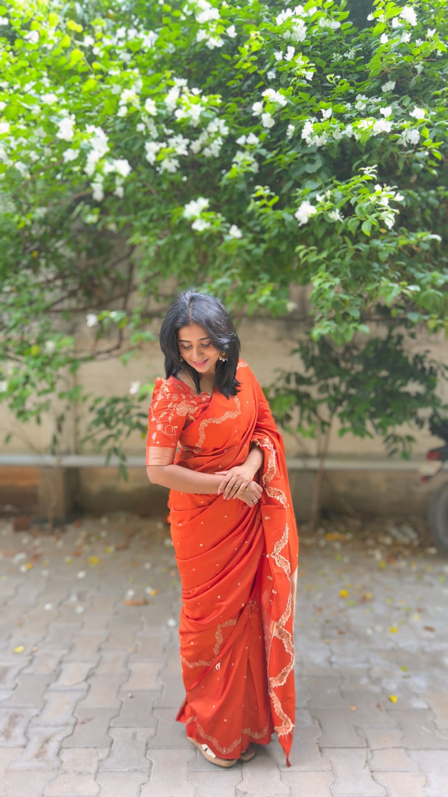 Helen Viscose Orange