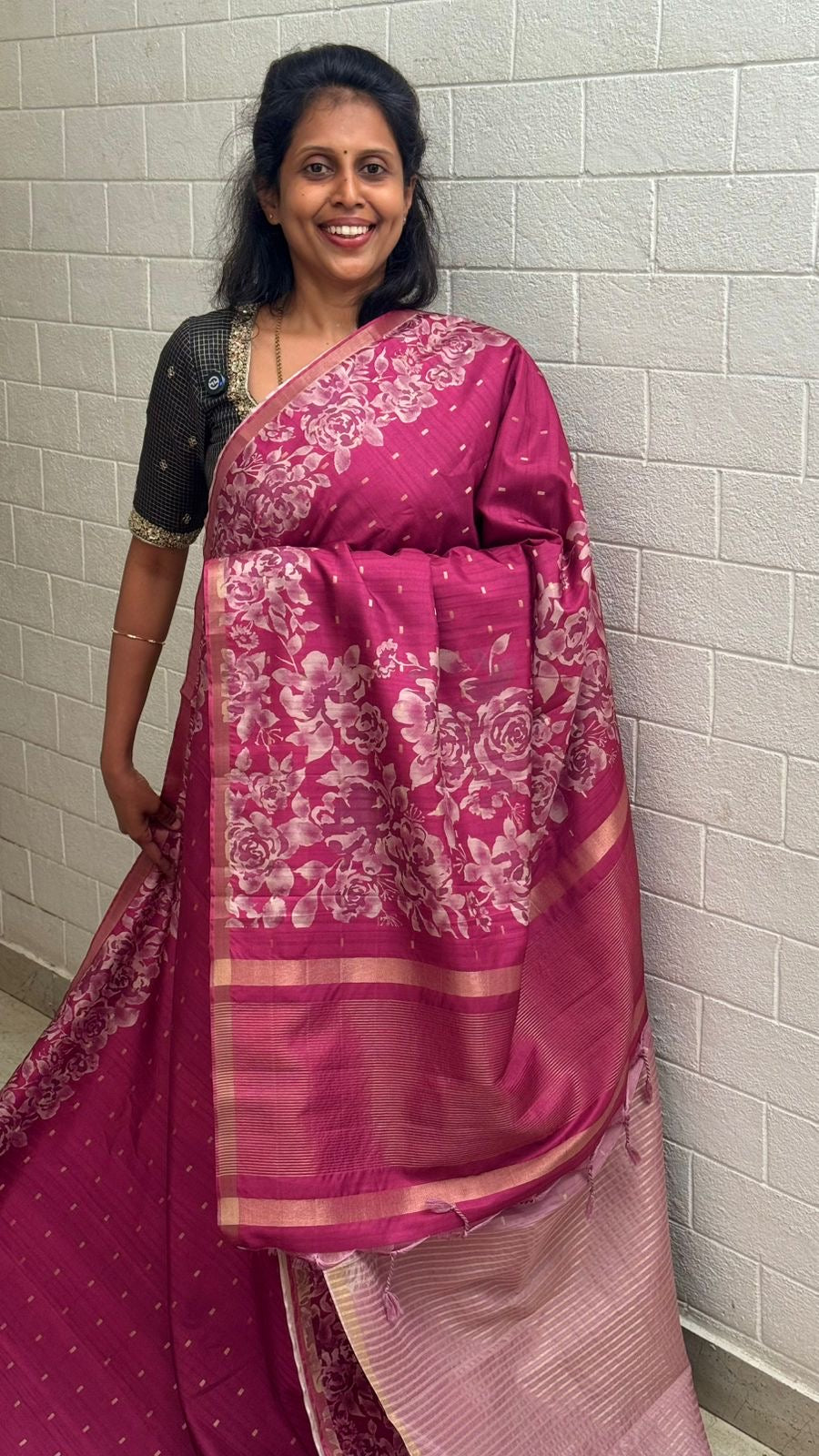 Semi Tussar Saree